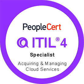 ITIL® 4 Specialist: Acquiring & Managing Cloud Services