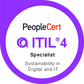 ITIL® 4 Specialist: Sustainability in Digital and IT