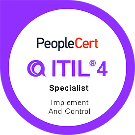 ITIL 4 Specialist: Implement and Control