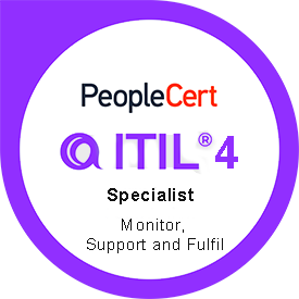 ITIL 4 Specialist: Monitor, Support and Fulfil